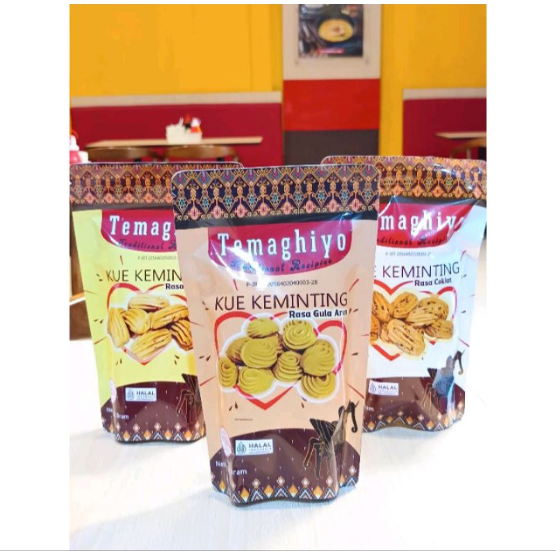 

TEMAGHIYO, Kue Keminting Tradisional, Tersedia 3 Rasa.