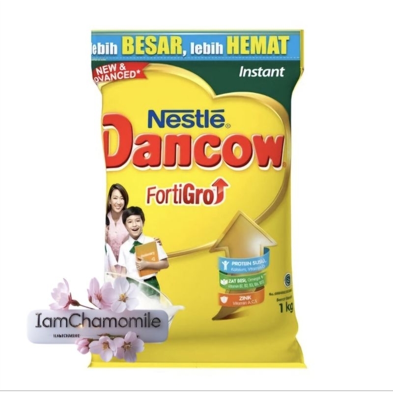 

Dancow Fortigro Full Cream 1kg Kemasan Pouch Murah
