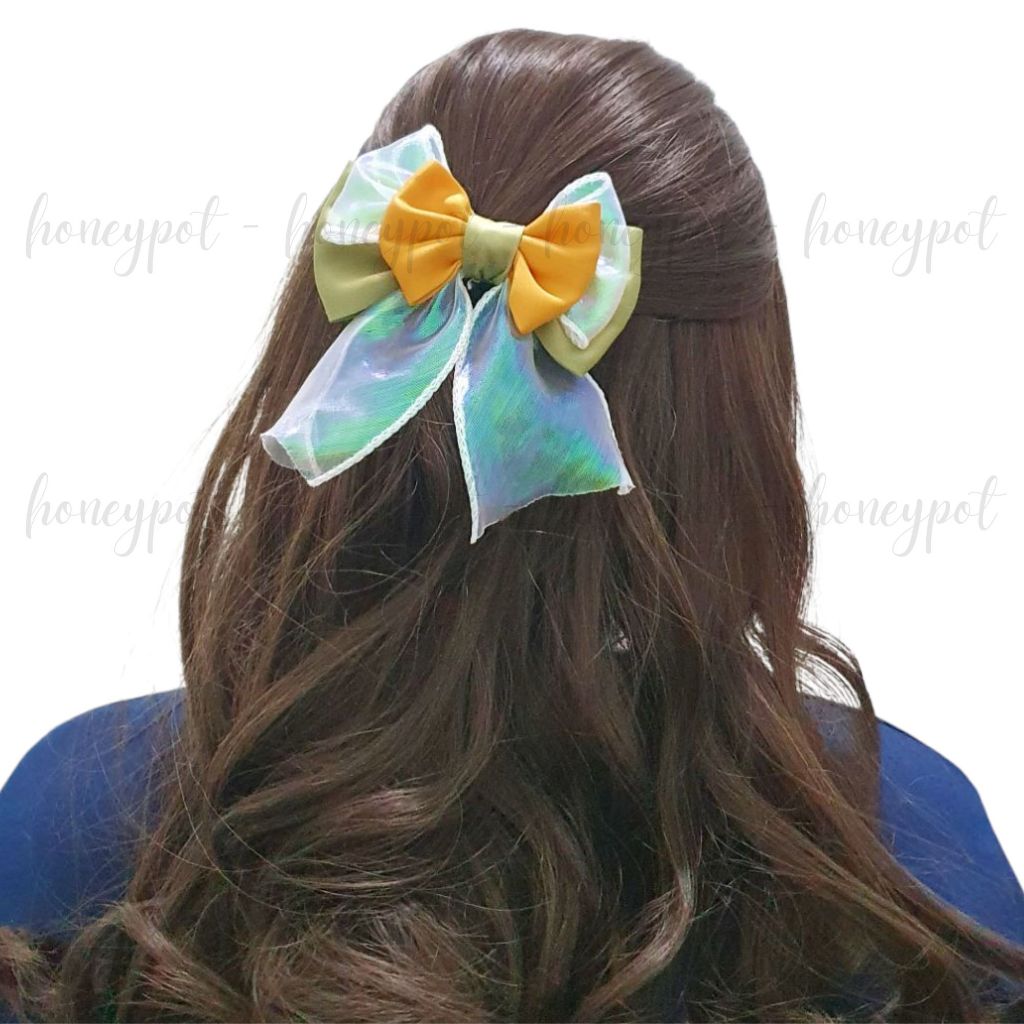 Pita Disney Fairies Tinkerbell | Jepit Rambut Pita Wanita / Pita Rambut Anak / Pita Hijab Korea / Co