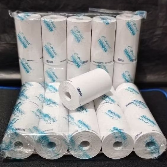 

20 Roll Kertas Thermal BRIlink Struk Kasir BRI mesin BRILink 57mmx30mm (2 Bungkus 20 Roll + 1 Roll)