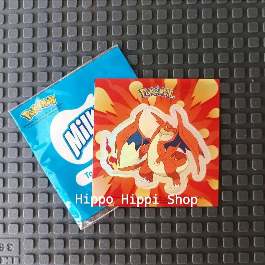 

Kartu Stiker Sticker Pokemon Milkita Mega Charizard Y