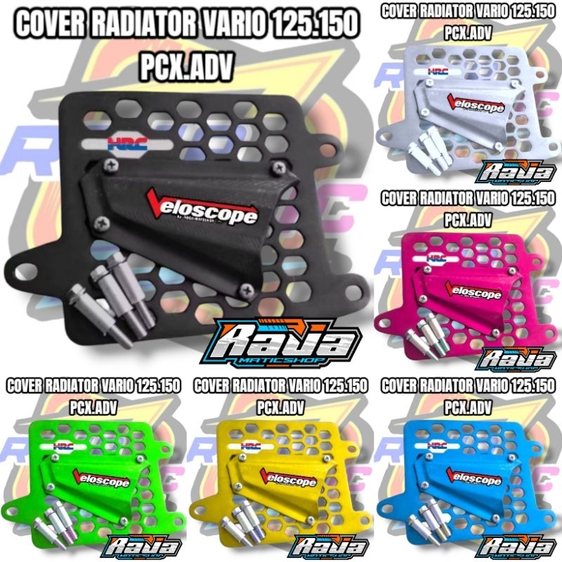 Cover Radiator HRC Vario 125 150 PCX ADV CNC / Cover Radiator HRC Vario 125 150 PCX ADV CNC