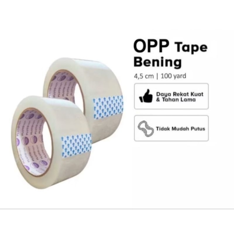 

Lakban 45 mm x 100 yard 2 inch