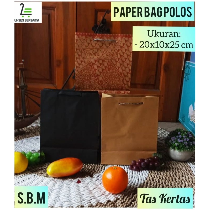 

Paper Bag 20x10x25 cm/Tas Kado/Tas Kertas.