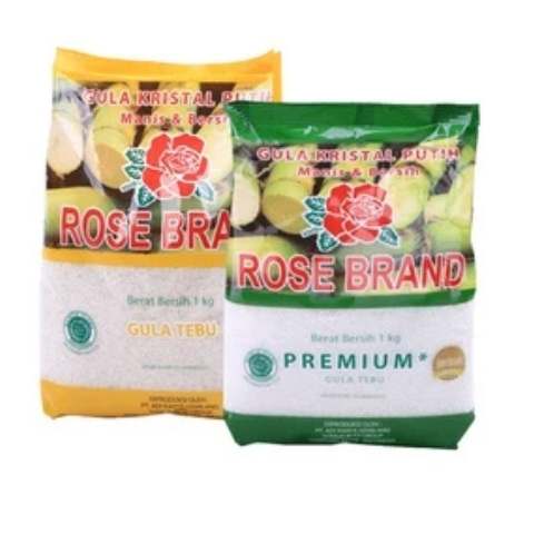 

GULA 1kg ROSEBRAND Putih Tebu Kuning Gula Pasir Kemasan isi ulang Hijau Kuning