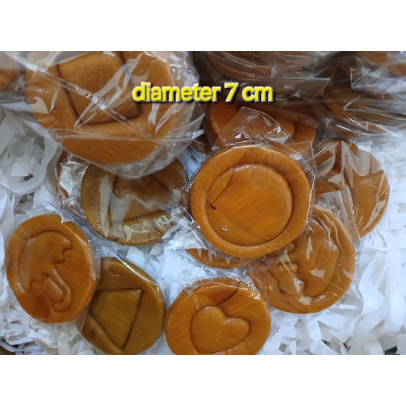 

DALGONA CANDY 7 cm tanpa stik isi 20 pcs