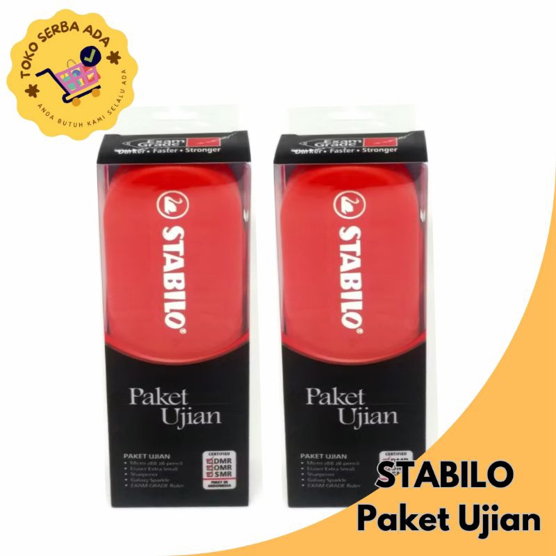 

Paket Alat Tulis Stabilo untuk Ujian - Stabilo Paket Ujian - Alat Tulis Lengkap Murah