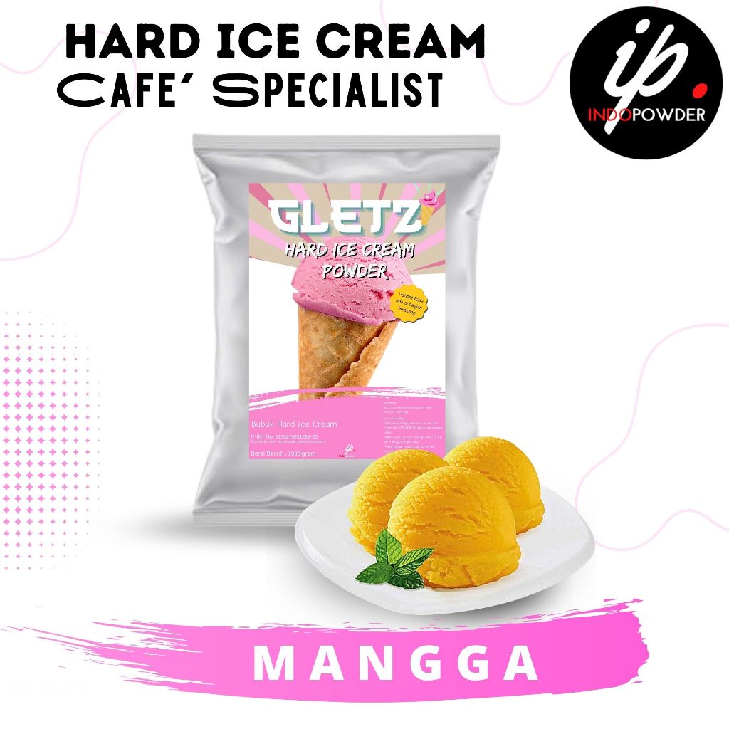 IP Bogor - Bubuk ES KRIM MANGGA 1Kg Untuk Cafe, Waralaba dan Resto