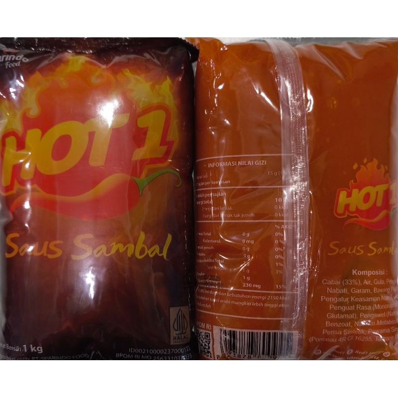 

Hot 1 saus sambal