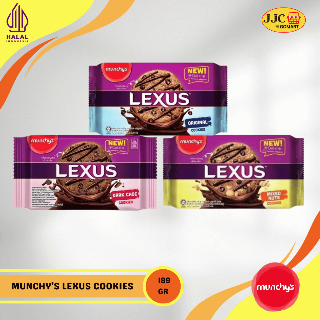 

MUNCHY'S LEXUS 189g | ORIGINAL | MIXED NUTS | DARK CHOCOLATE