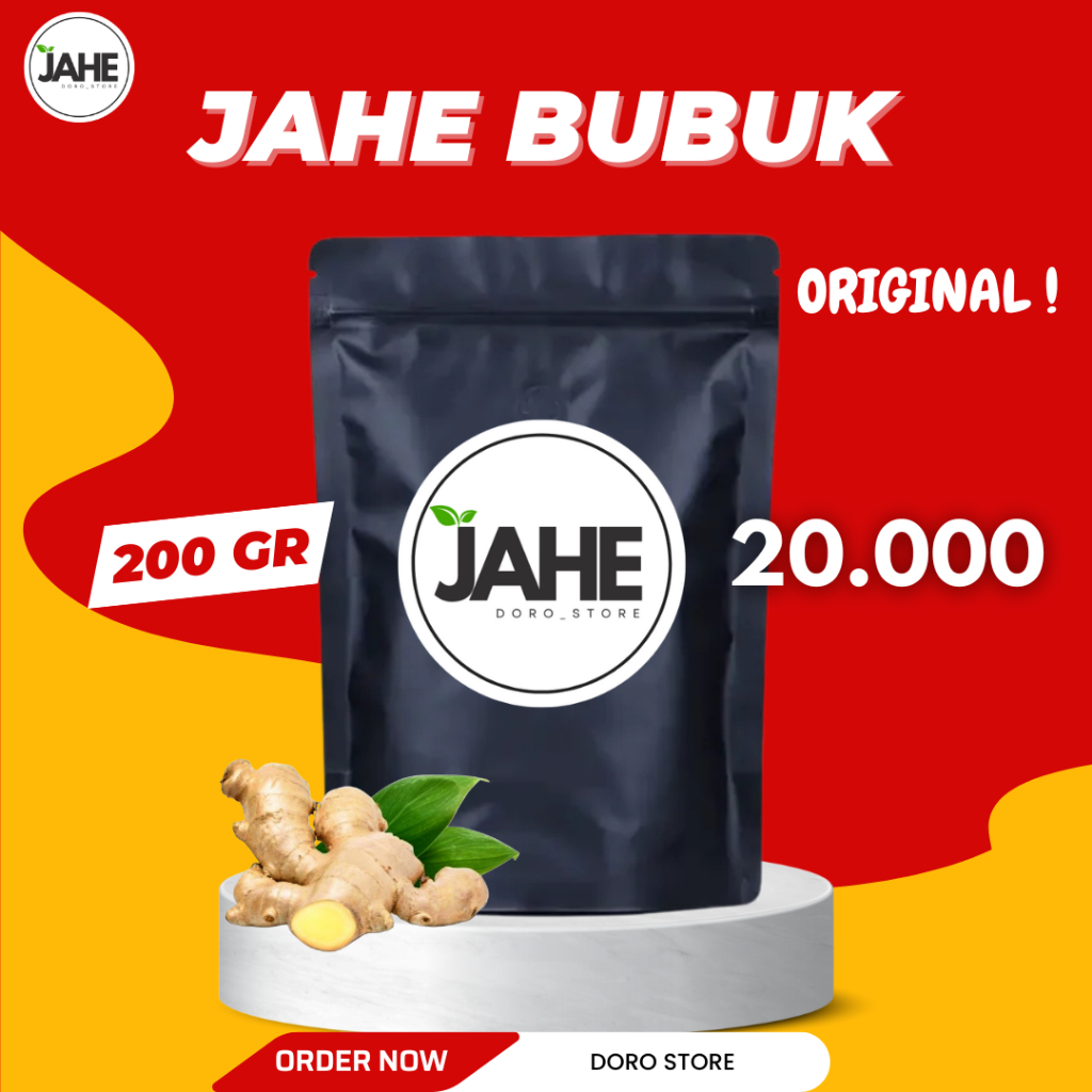 

(200 GR ) JAHE BUBUK 100 % ORIGINAL TING TING