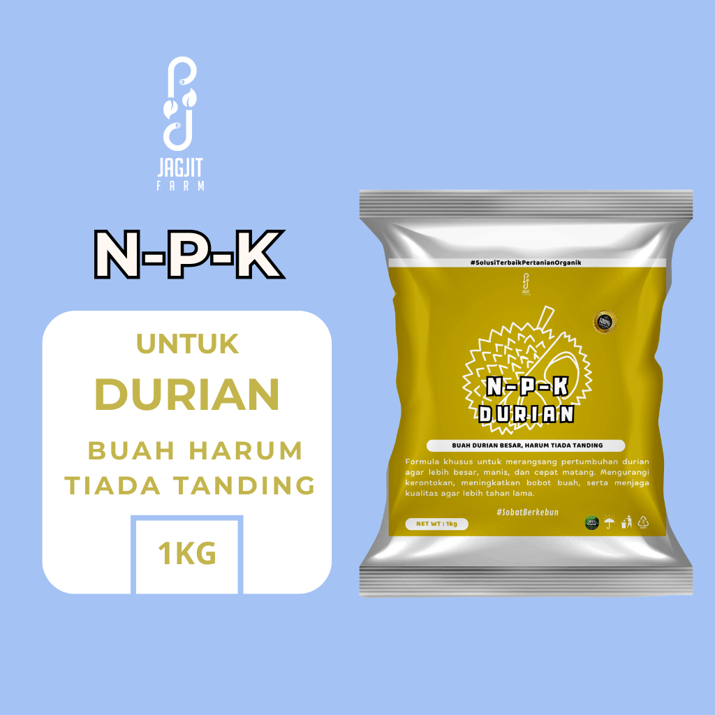 JAGJIT FARM - Pupuk Padat NPK Durian Pupuk Perangsang Buah Durian