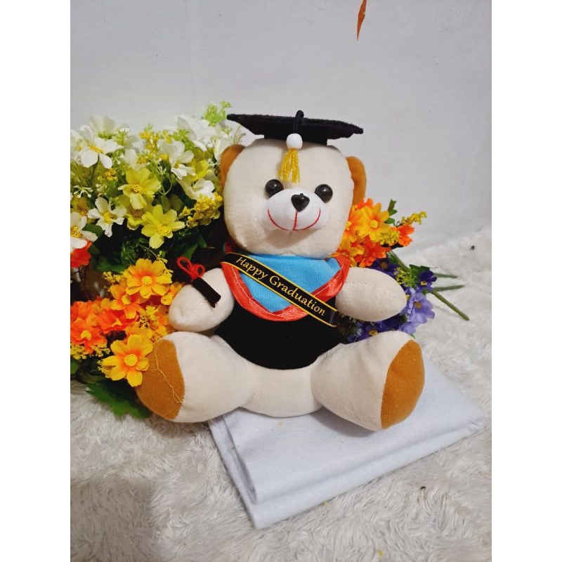 Boneka wisuda ukuran jumbo 40x20cm/boneka wisuda jumbo