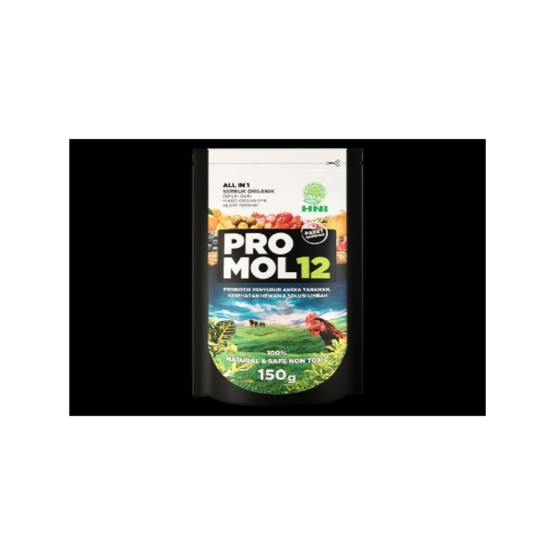 PROMOL 12  ECO (150 GR) HNI HPAI. * Pupuk Organik. * Herbal 100% Ori. * Dapatkan Dengan Harga Grosir