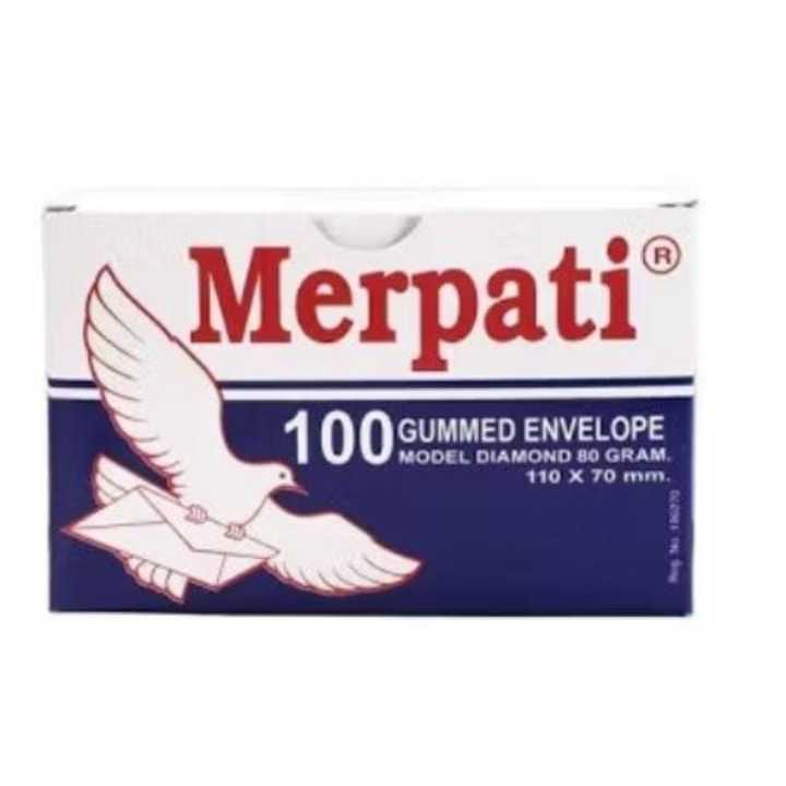

AMPLOP KECIL MERPATI/AMPLOP UNDANGAN 110X70 MM ISI 100 LEMBAR