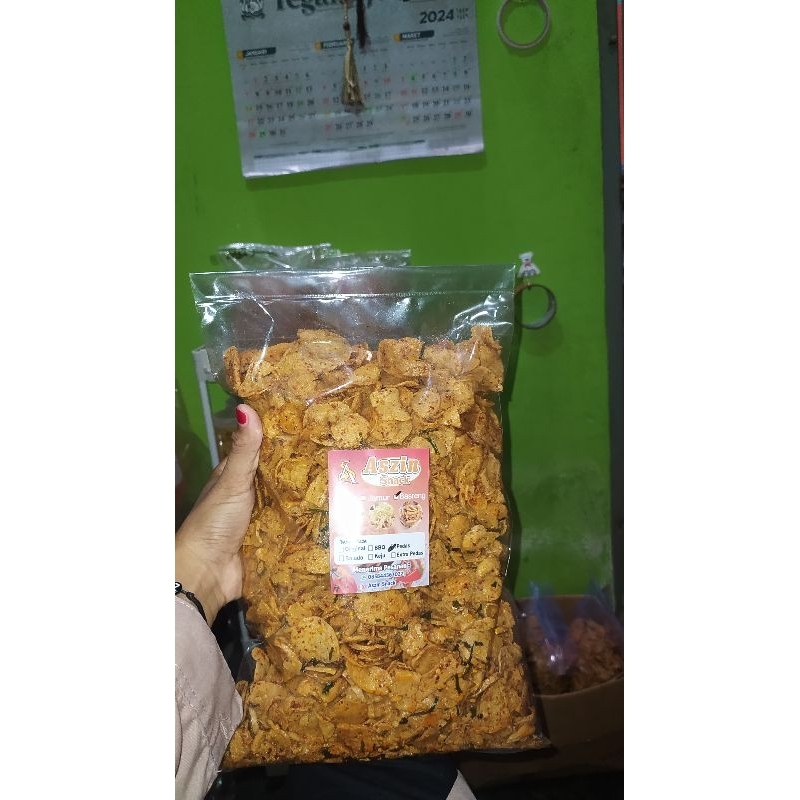 

Basreng Aszin Snack kemasan 1kg