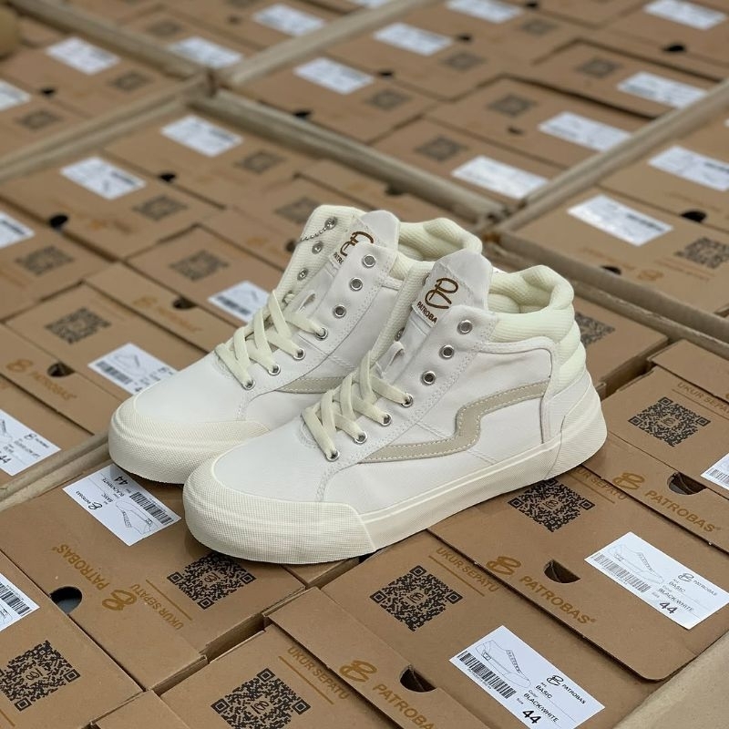 PATROBAS NEW IVAN HIGH Triple White ORIGINAL 100%
