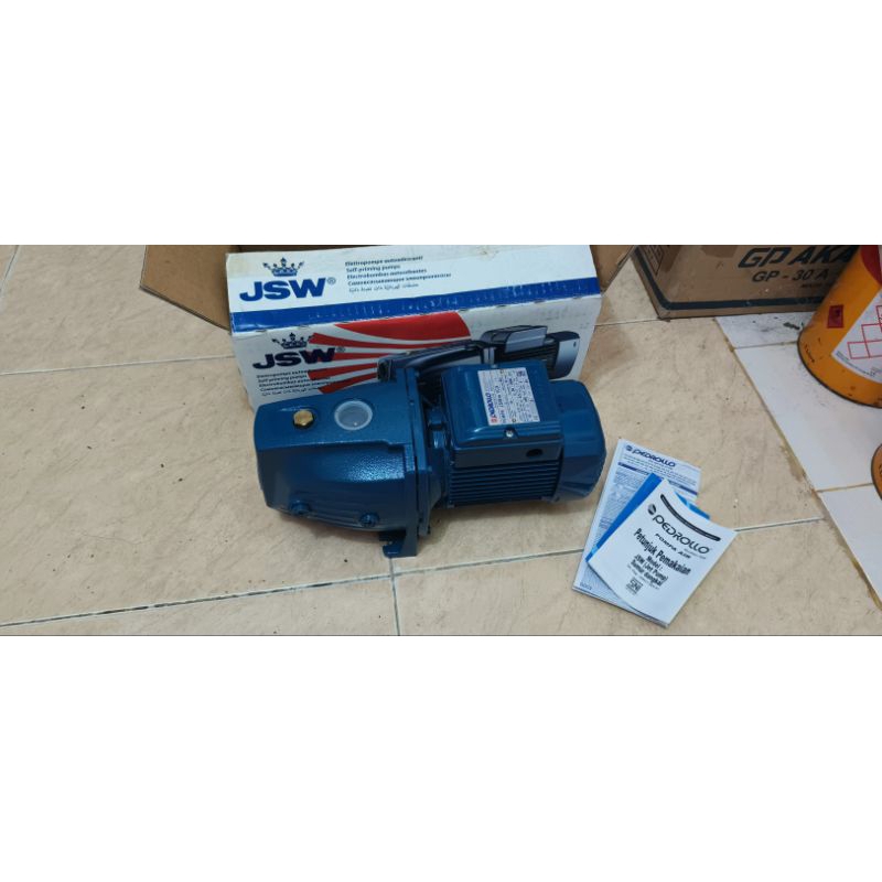 Pompa air semi jet pum, pedrollo