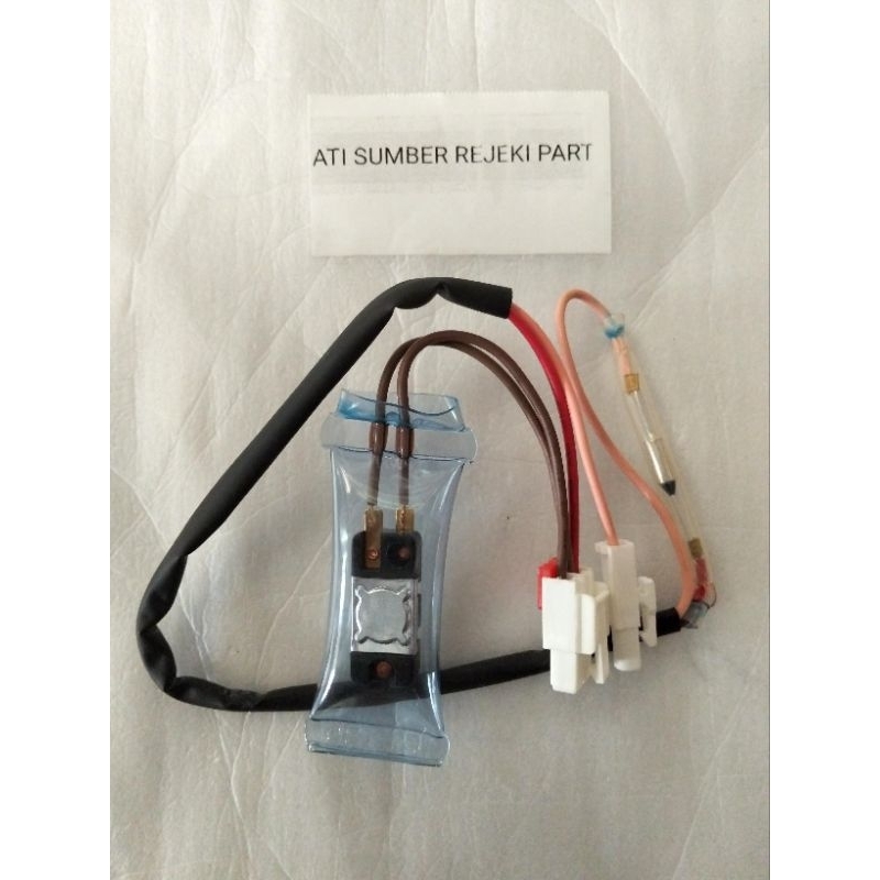 Bimetal Defrost Kulkas Dua Pintu Sharp