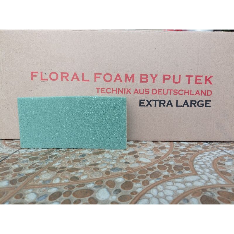 Oasis Busa Gabus Floral Foam Kering untuk Media Tanam Bunga Plastik Artificial Dekorasi Pelaminan Pu