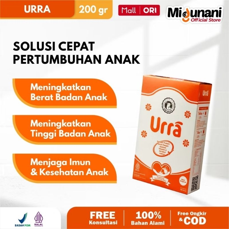 

SUSU URRA - SUSU KAMBING SANEEN PENAMBAH BERAT DAN TINGGI BADAN ANAK 200gr