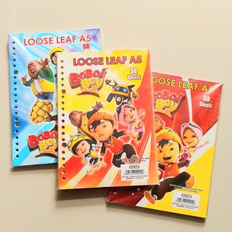 

Isi Binder loose Leaf Kiky A5 50 Warna ( Pak ) [ Original ]