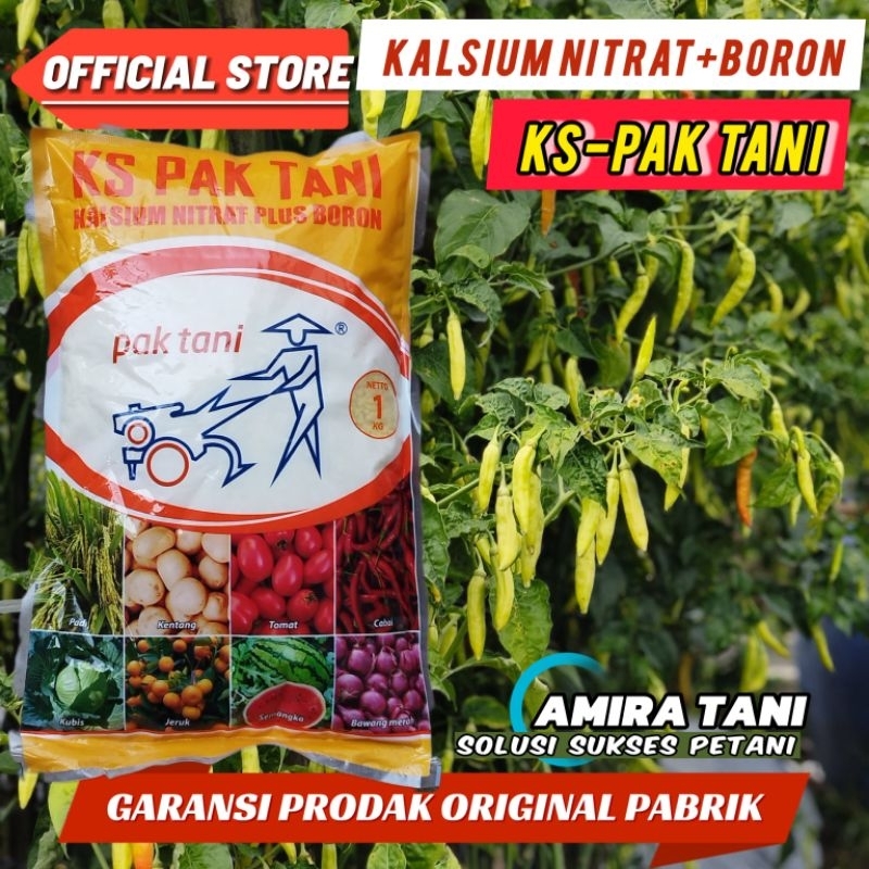 PUPUK KS PAK TANI 1KG KALSIUM NITRAT BORON