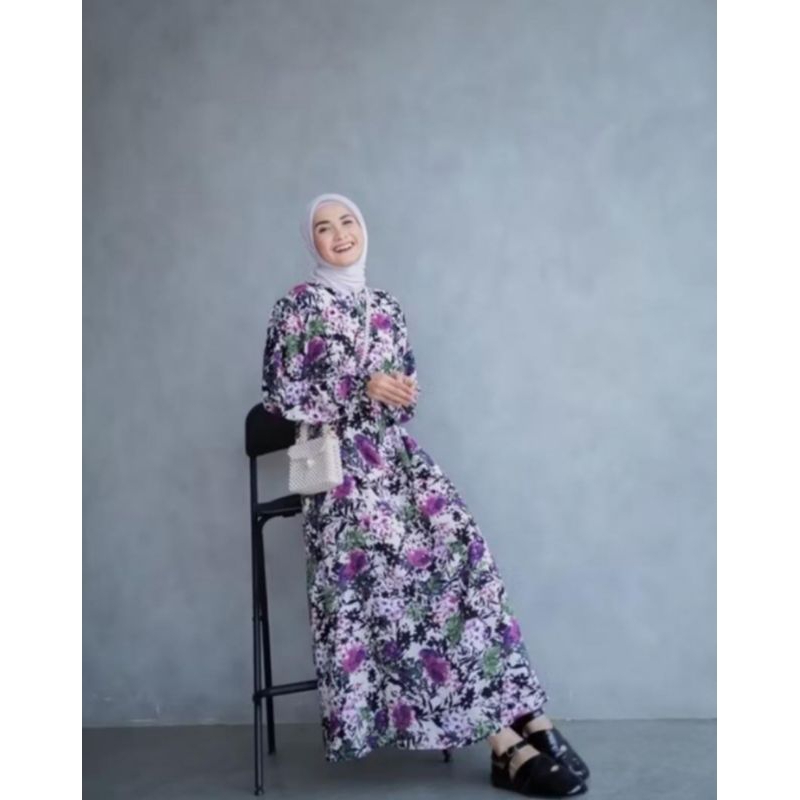 Kiana Mega dress by sadiyah official (ready stok)