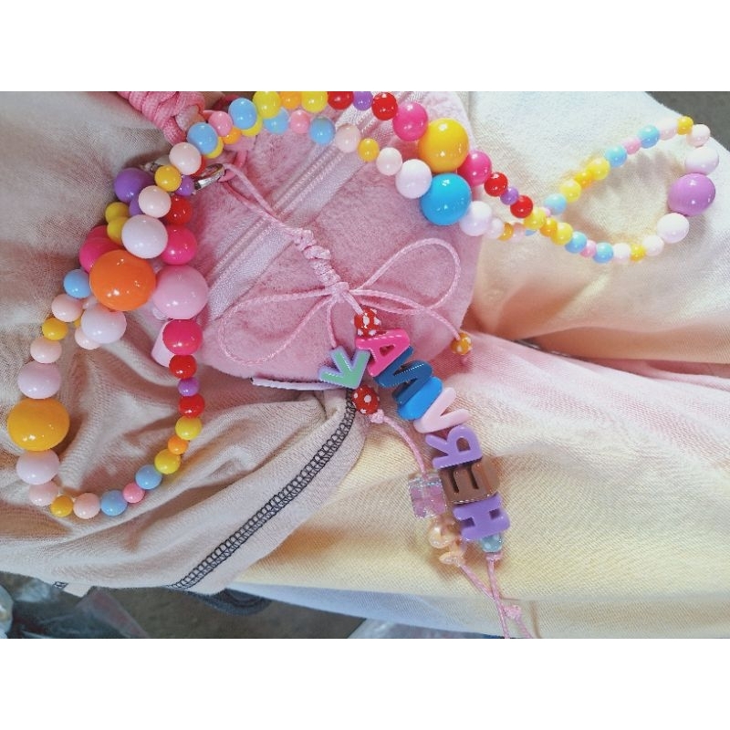 gantungan inisial 2 huruf besar lux/painting