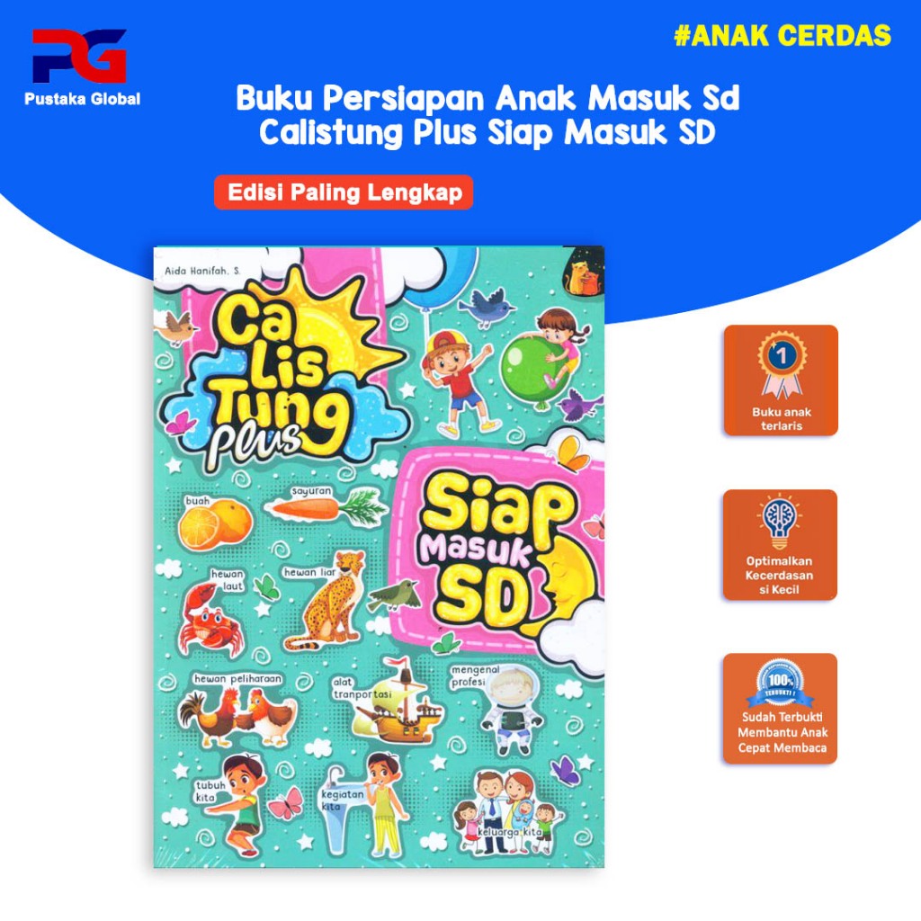Buku Calistung Anak Tk Persiapan Masuk SD Kelas 1