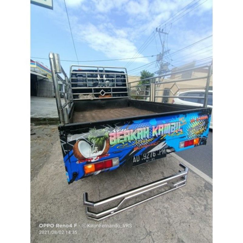BEMPER BELAKANG L300 STAINLESS