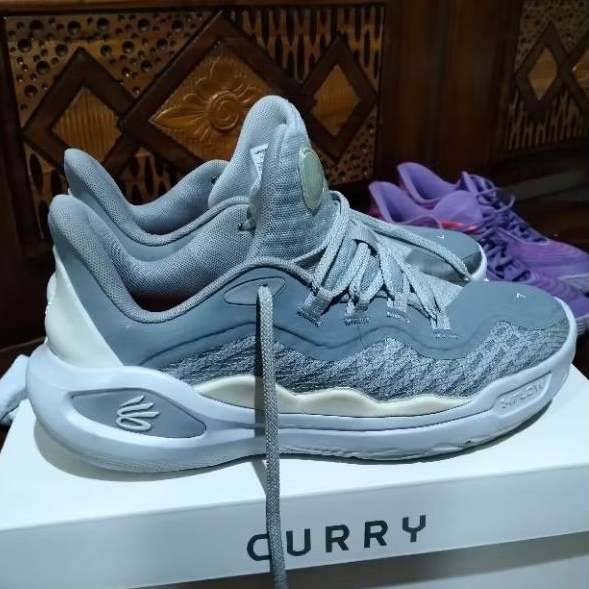 Sepatu Basket Second Under Armour Curry 11 Flow Trow Future Wolf Abu - Sepatu Basket Second Mulus Li