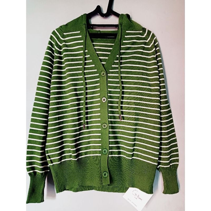 sweater rajut salur bkk/atasan salur rajut