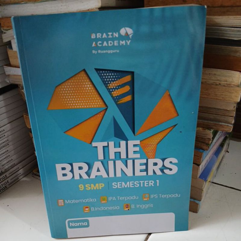 BUKU THE BRAINERS 9SMP SEMESRER 1
