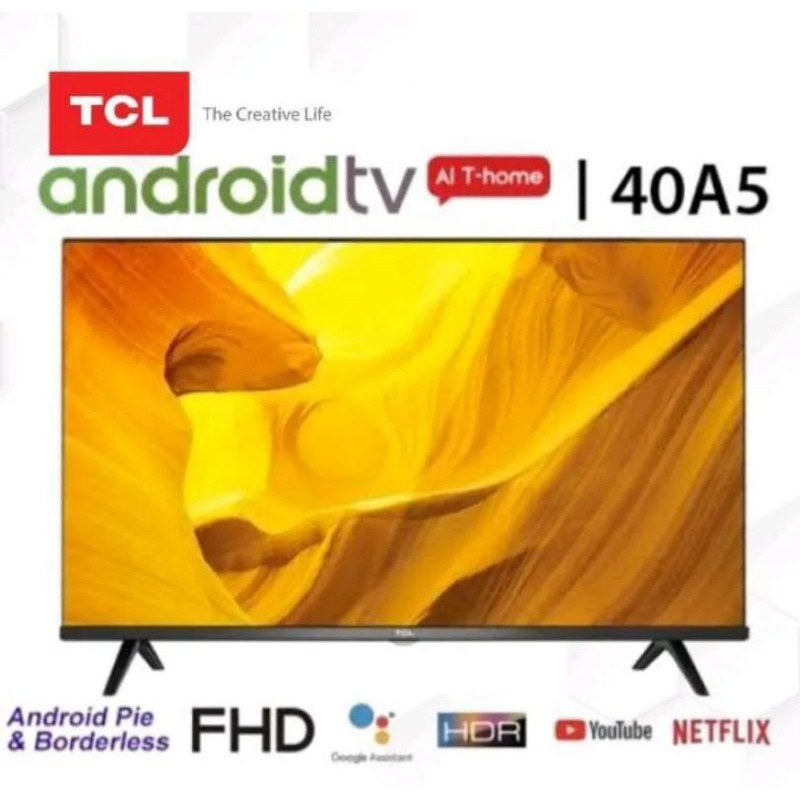 TCL 40A5 Android TV Frameless Smart LED TV