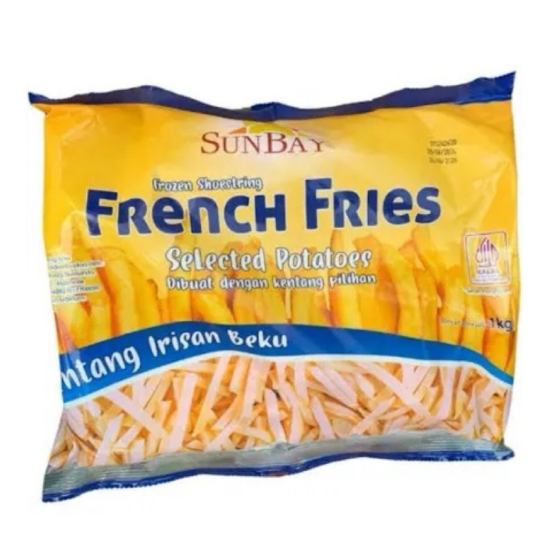 

sunbay french fries 1kg