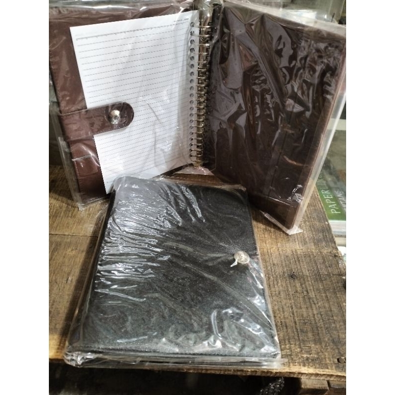 

Binder Map Binder Kulit ukuran A5 (21×15)