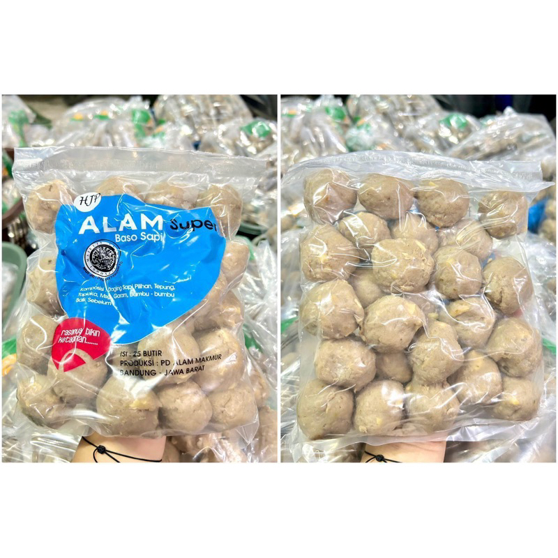 

Baso alam urat jumbo ready 28.000,- isi 25