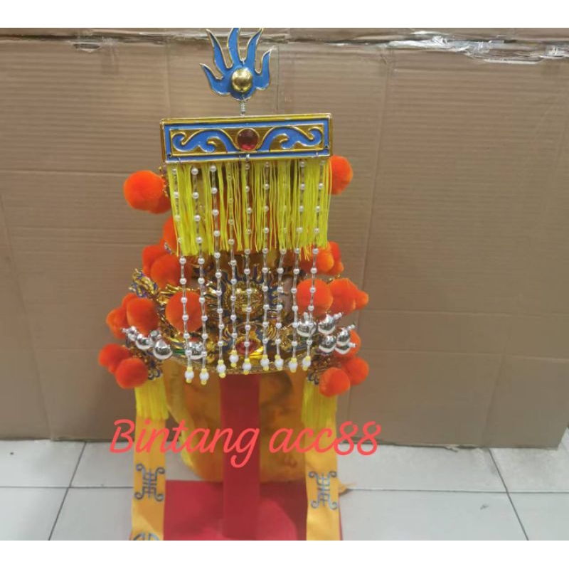 topi / mahkota tatung / patung macho / maco / macho niang niang
