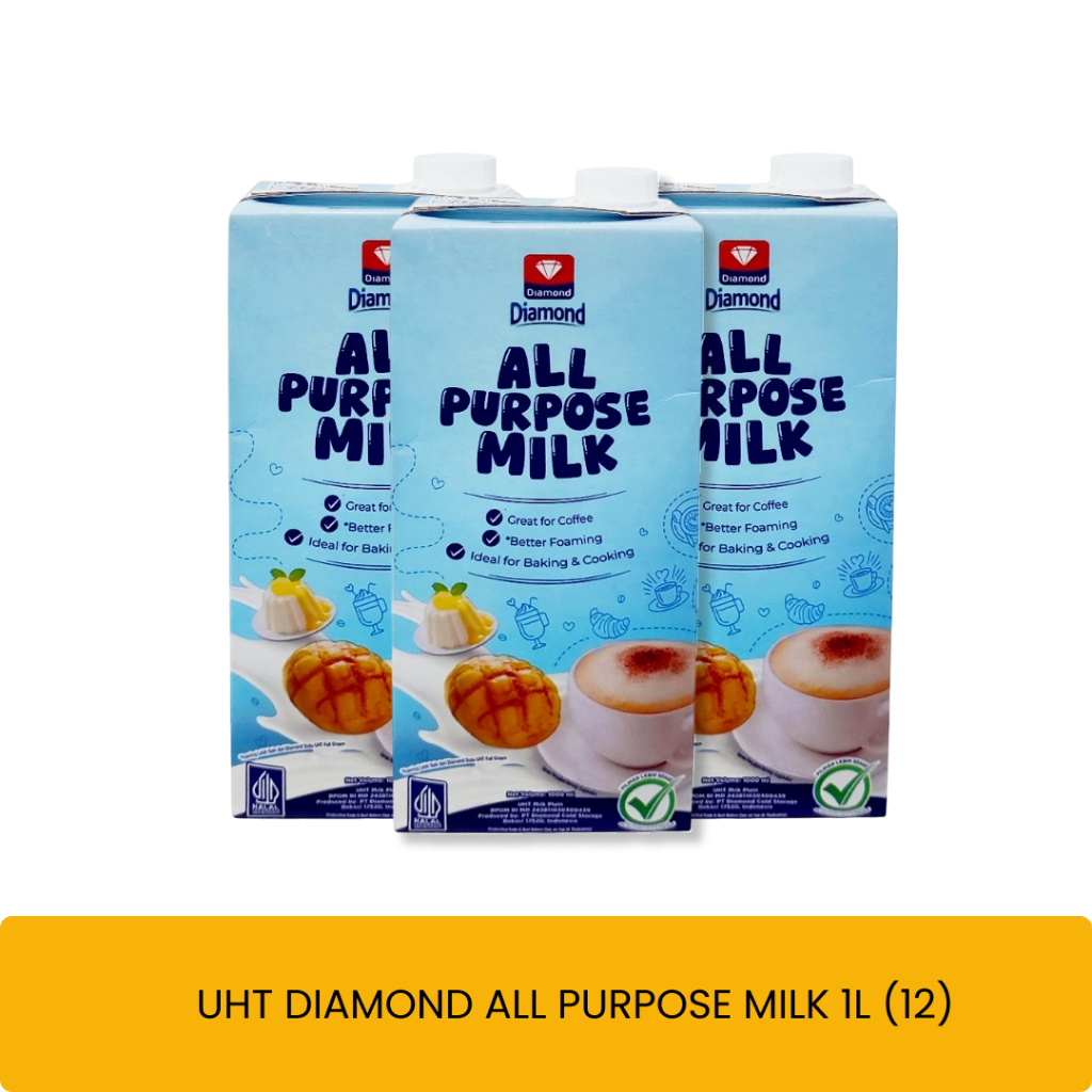 

UHT DIAMOND ALL PURPOSE MILK 1L (12)