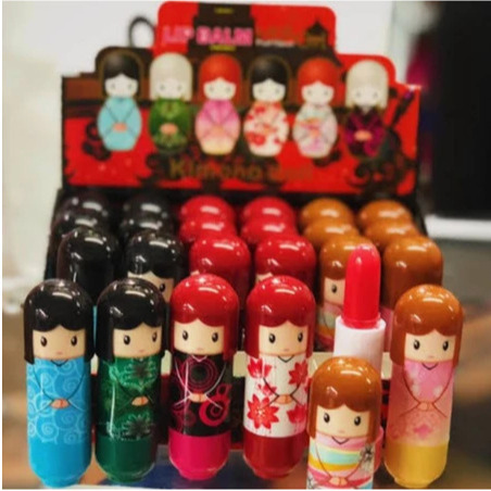 LIP BALM DOLL KIMONO HARAJUKU/ PELEMBAB BIBIR HARAJUKU/ LIPBALM HARAJUKU