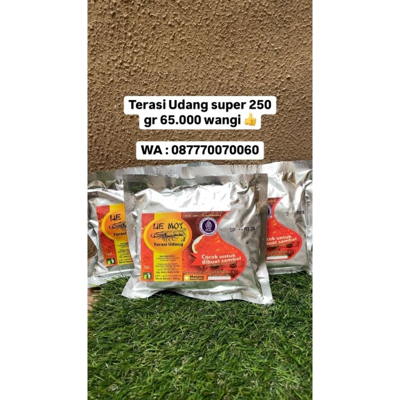 

TERASI UDANG SUPER 250 GRAM