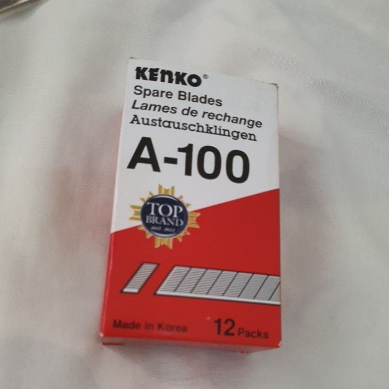 

refil pisau kenko blades murah, isi pisau cutter A-100 (9mm)