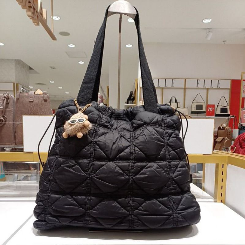 BELLEZZA YZ2430015 Produk Terbaru Original Depstore Mall Tas Tote Bag Parasut Wanita Ringan Besar