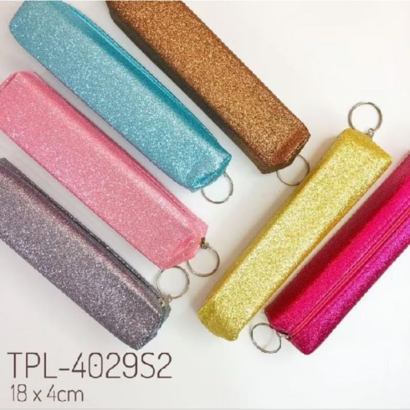 

INDAH JAYA STORE | TEMPAT KOTAK PENSIL KAIN ZIPER GLITTER