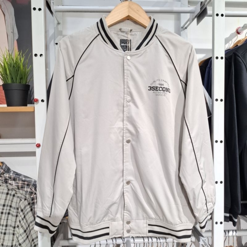 Jaket Bomber Pria 3Second Regular Fit Atlas Pedro Original