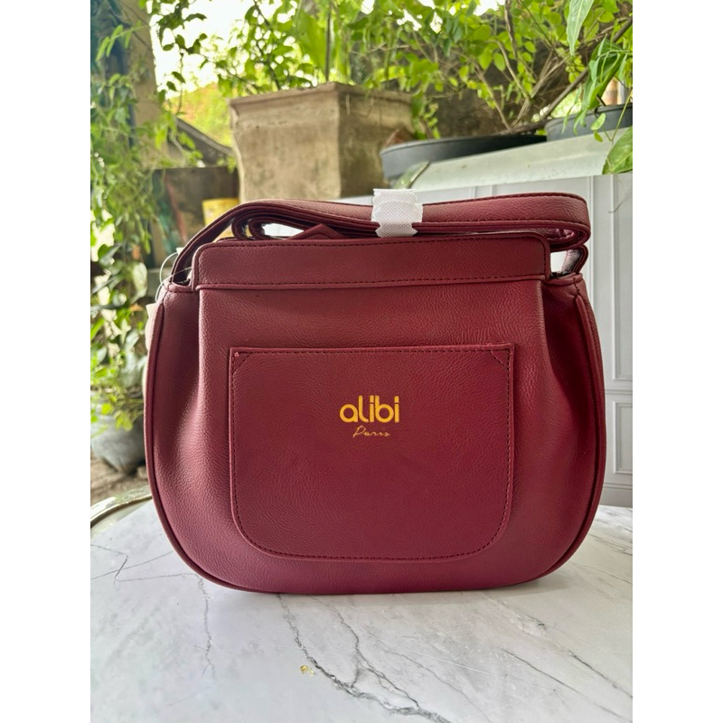 Tas Anikka Maroon Alibi Paris (Tas Selempang Wanita PROMO)
