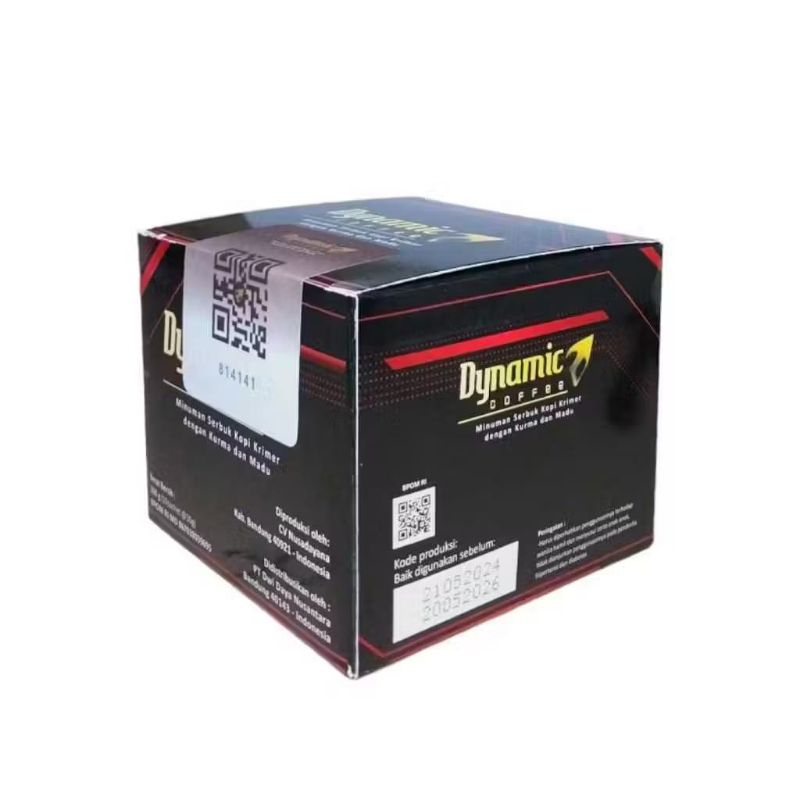 

Kopi Dynamic 1 Box isi 10 Sachet Original BPOM / Kopo Dinamic Original / Dynamic Coffee Laki / Kopi Stamina Kopi Kesehatan