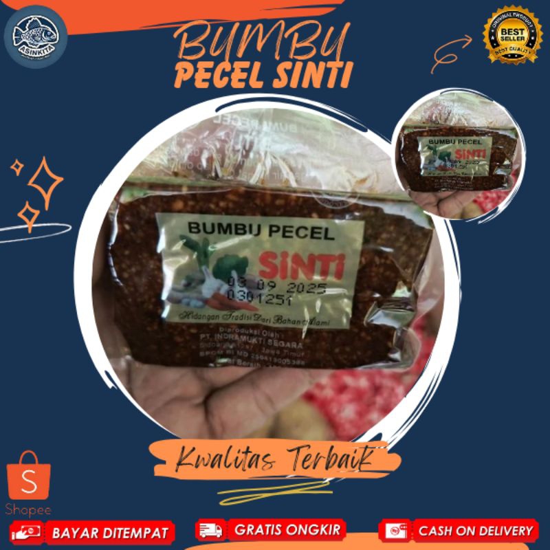 

Sambal Pecel SINTI/Bumbu Pecel/Bumbu Instan Murah