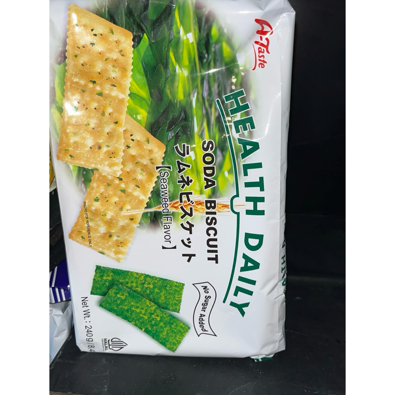 

A-TASTE SODA BISKUIT SEAWEED no sugar added